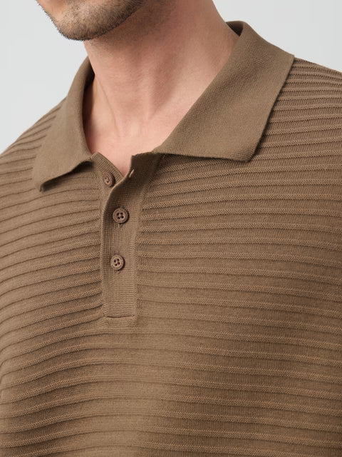 Jacquard Polo T-shirt