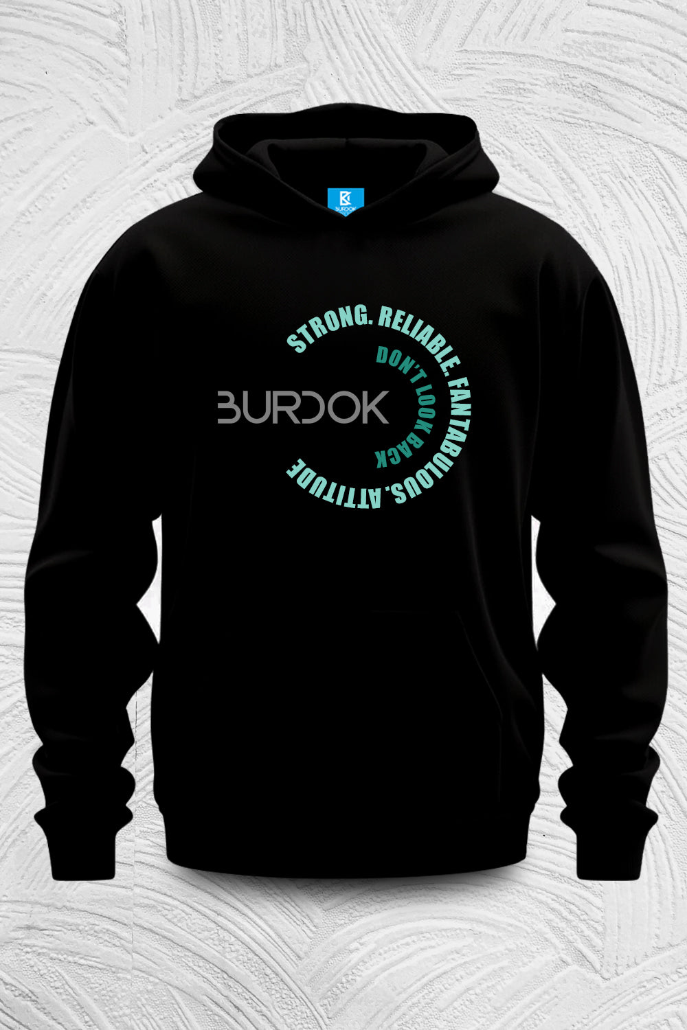 burdok black strong prime hoodie